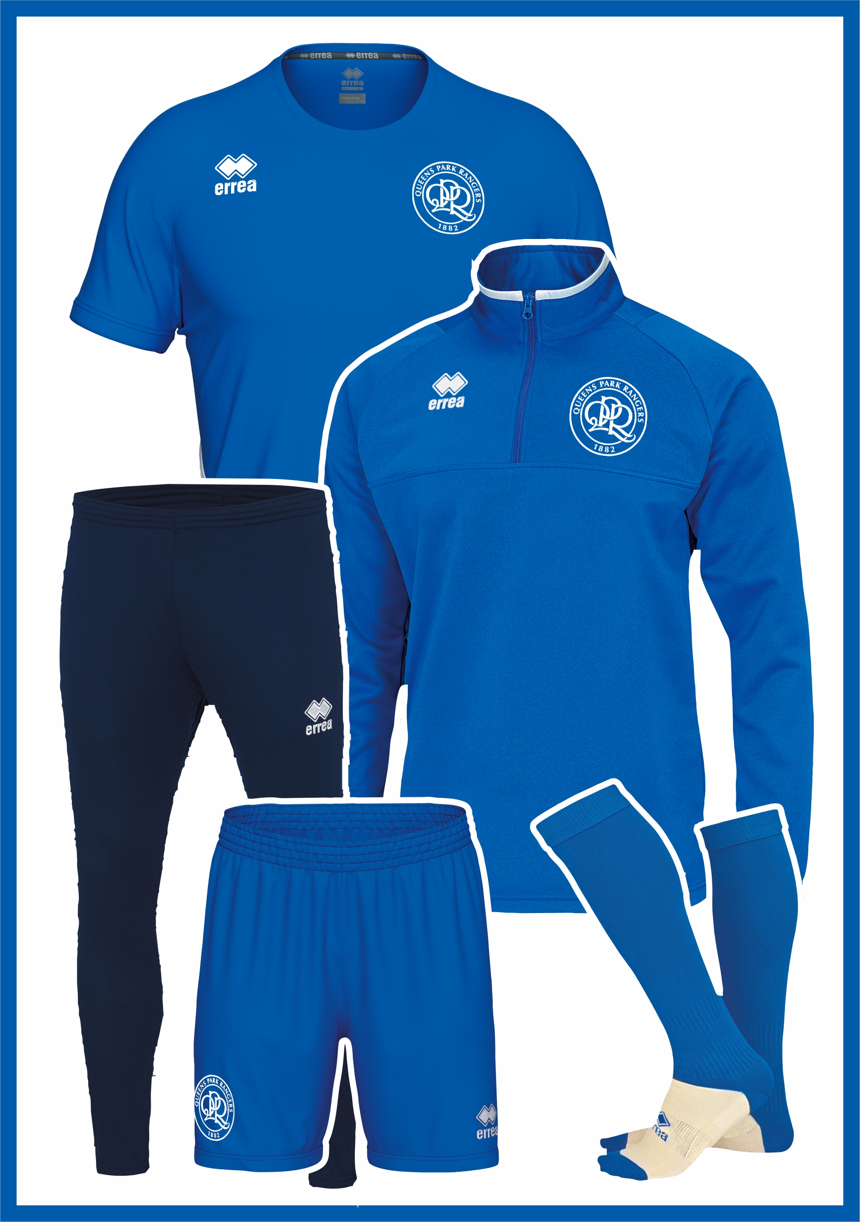 Total Teamwear QPR GIRLS Training kit 24 25 Pack B